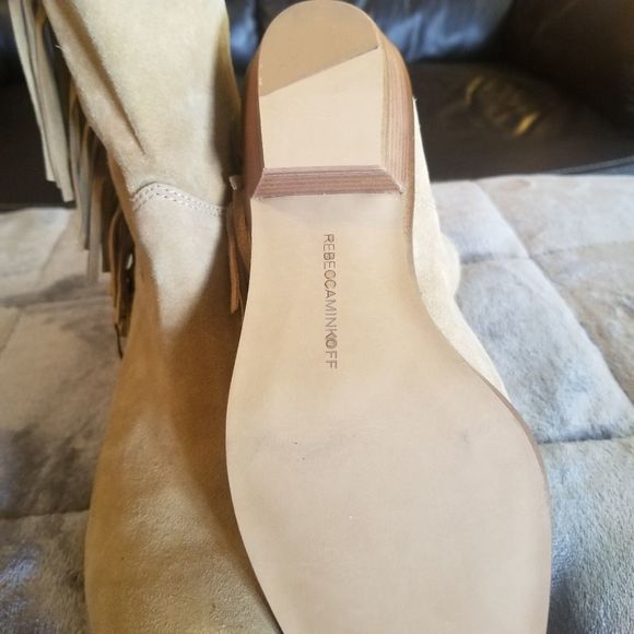 New Rebecca Minkoff Suede Ankle Boots - Picture 3 of 4